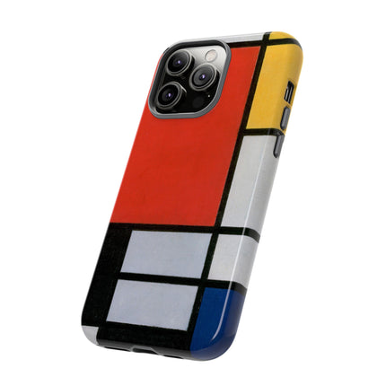 Composition with Red, Yellow, Blue, and Black by Piet Mondrian Phone Cases