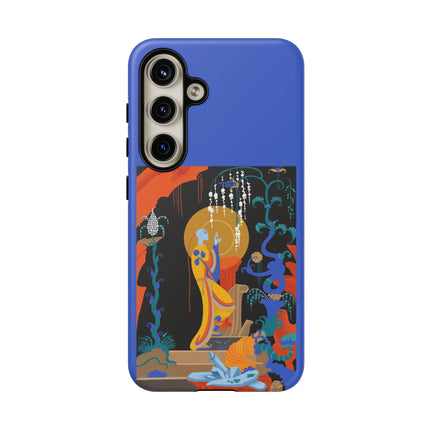 Mystic Oracle Phone Case – Sacred Glow & Eternal Grace