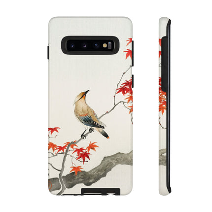 Japanese Bird on Maple by Ohara Koson Phone Cases
