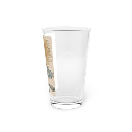 Chrysanthemum, Pl.10 by Keika Hasegawa Glass, 16oz