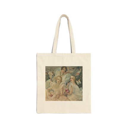 Les Femmes Fatales by Gerda Wegener Cotton Canvas Tote Bag