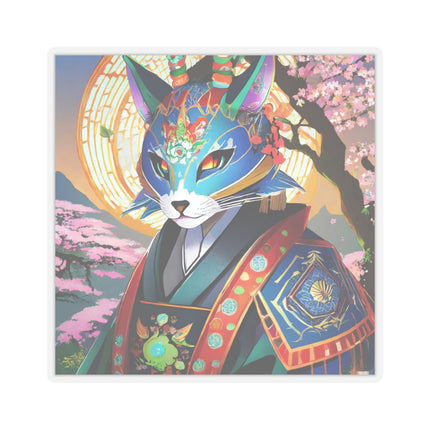 Cyberpunk Samurai Kiss-Cut Stickers (4 Sizes)