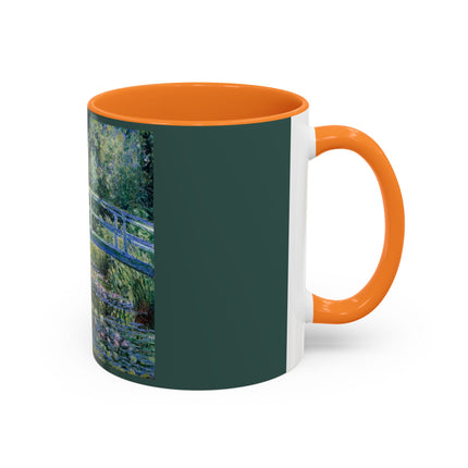 Water Lilies and Japanese Bridge by Claude Monet Colorful Mugs (11oz, 15oz)