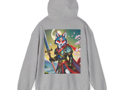 Cyberpunk Samurai Fox – Heavy Blend™ Hooded Sweatshirt