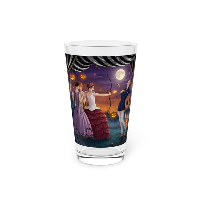 🏹🎃 Cupid's Arrow At Pumpkin Moon Manor Glass, 16oz – Romantic Halloween Charm
