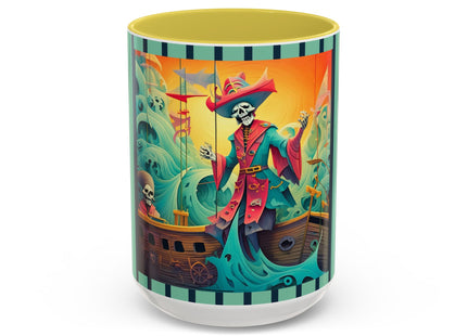 Skeleton Crew of the Misty Seas Colorful Mugs (11oz, 15oz)