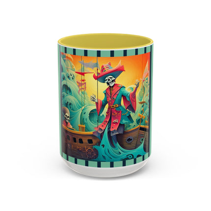 Skeleton Crew of the Misty Seas Colorful Mugs (11oz, 15oz)