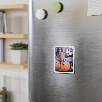 The Startled Pumpkin Die-Cut Magnets (5 Sizes)