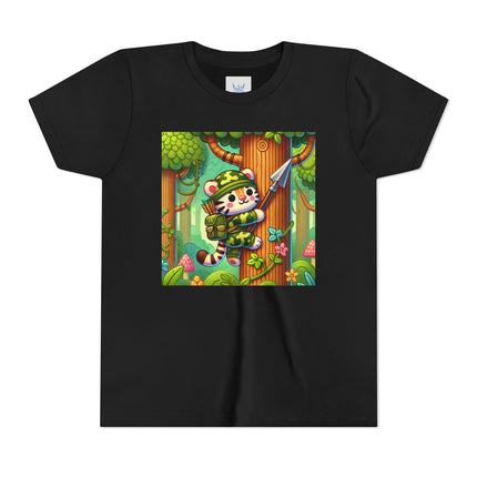 Stealthy Stripes Youth Short Sleeve Tee