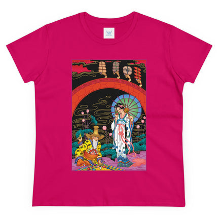 The Romance of Perfume by George Barbier Women's Midweight Cotton Tee