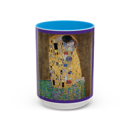 The Kiss by Gustav Klimt Colorful Mugs (11oz, 15oz)