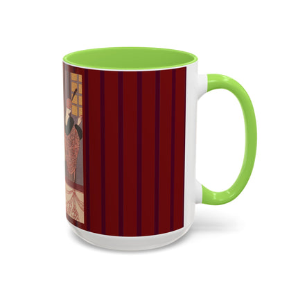 La Loge by George Barbier Colorful Mugs (11oz, 15oz)