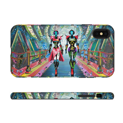 Cyber Punk Robot Models Phone Cases