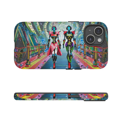 Cyber Punk Robot Models Phone Cases
