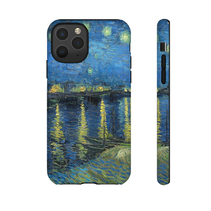 Starry Night Over the Rhone by Vincent Van Gogh Phone Cases