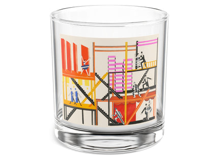 Maquettes de Théatre 4 by Alexandra Exter Rocks Glass, 10oz