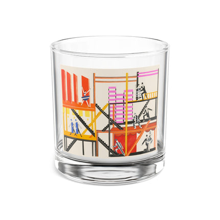 Maquettes de Théatre 4 by Alexandra Exter Rocks Glass, 10oz