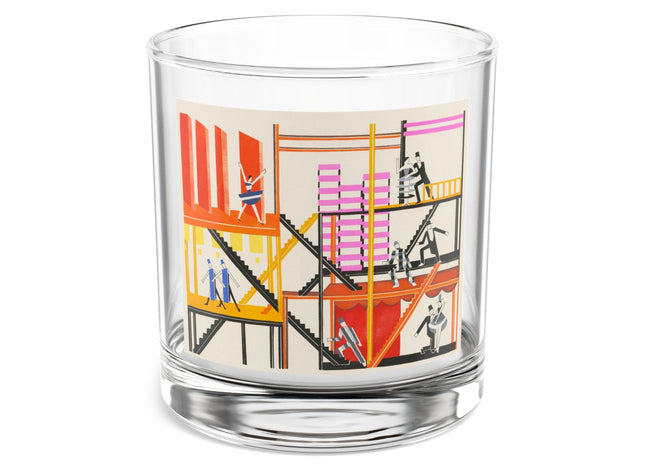 Maquettes de Théatre 4 by Alexandra Exter Rocks Glass, 10oz