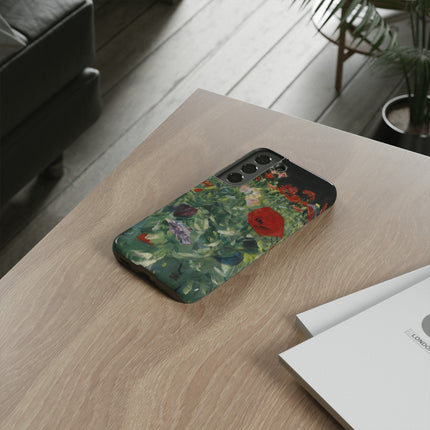 Poppies (A Study of Poppies for Carnation, Lily, Lily, Rose) by John Singer Sargent Phone Cases