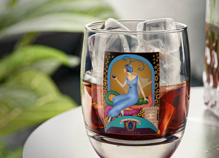 September & Sapphire (from the Gem Series) by Sofia Chiostri Whiskey Glass