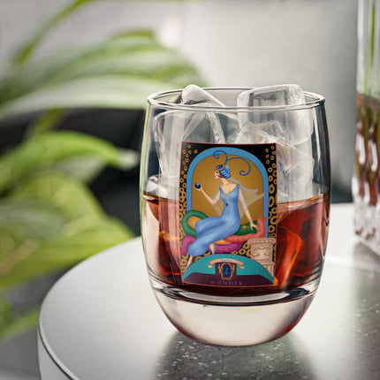 September & Sapphire (from the Gem Series) by Sofia Chiostri Whiskey Glass