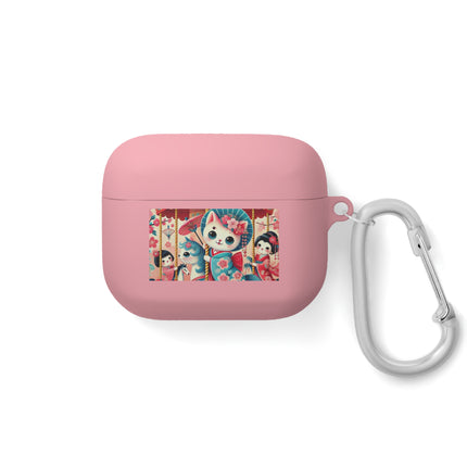 Geisha Kitten's Enchanted Carousel Ride AirPods and AirPods Pro Case
