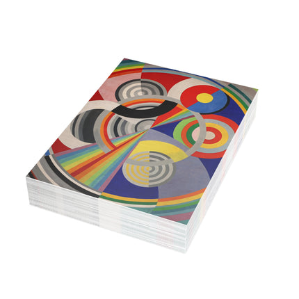 Rythme No. 1 by Robert Delaunay Postcard Bundles (envelopes included)