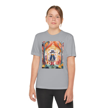 Cat in Boots in the Enchanted Forest Youth Competitor Tee