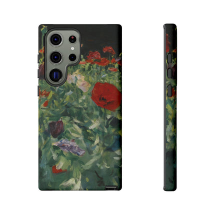 Poppies (A Study of Poppies for Carnation, Lily, Lily, Rose) by John Singer Sargent Phone Cases