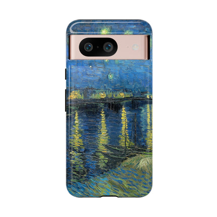 Starry Night Over the Rhone by Vincent Van Gogh Phone Cases
