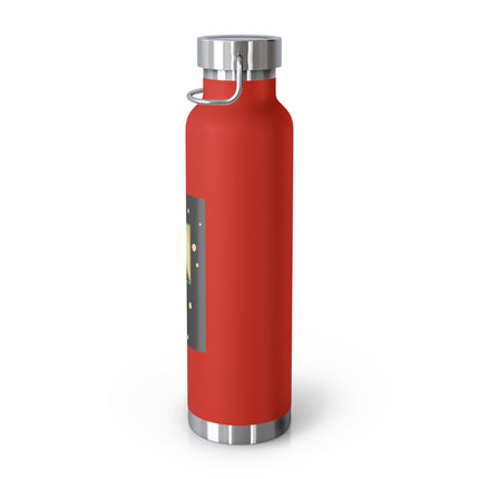 Playful Paws Copper Vacuum Insulated Bottle, 22oz