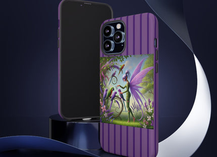 Lavender-Winged Fairy Phone Cases