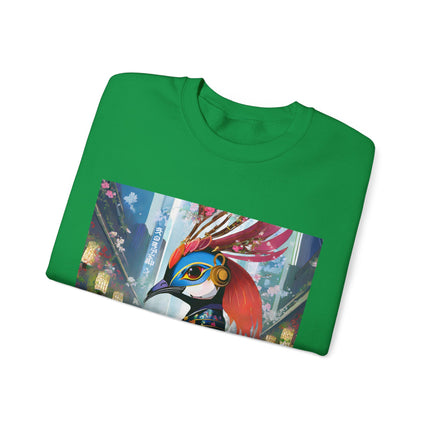 Techno Plumes Unisex Heavy Blend™ Crewneck Sweatshirt