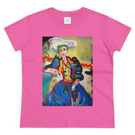 A Mulher by Amadeo de Souza-Carosa Women's Midweight Cotton Tee