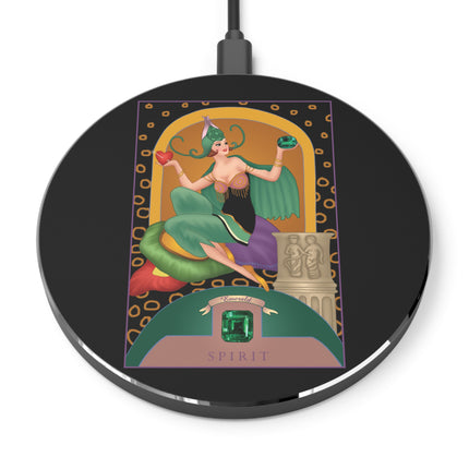 May & Emerald (from the Gem Series) by Sofia Chiostri Wireless Charger