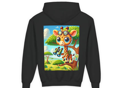Giraffe Lookout Youth Heavy Blend Hooded Sweatshirt