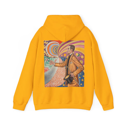Portrait of Felix Feneon by Paul Signac Heavy Blend™ Hooded Sweatshirt