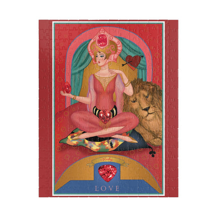 July & Ruby (from the Gem Series) by Sofia Chiostri Puzzle (110, 252, 500-piece)