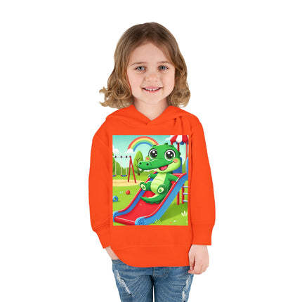 Playground Crocodile Joy Toddler Pullover Fleece Hoodie