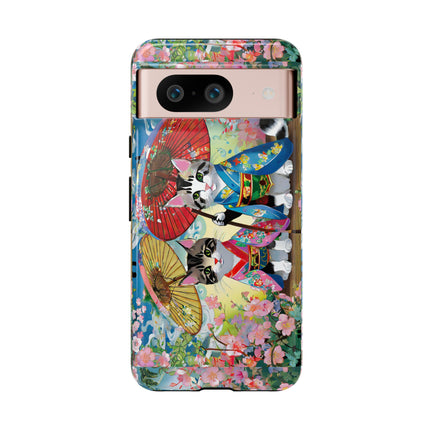 Kimono Kitties Phone Cases