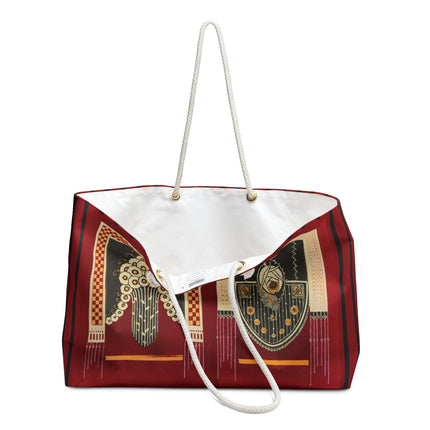 La décoration moderne dans le textile Pl. 3 by Gaston Charlet Weekender Bag