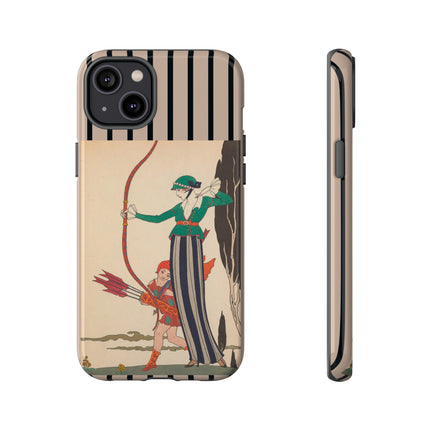 L'Arc Rouge by George Barbier Phone Cases
