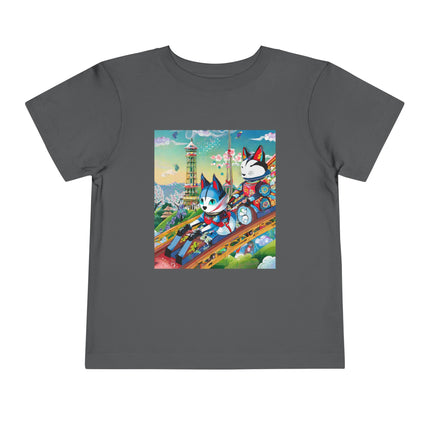 Kitsune Carnival Toddler Short Sleeve Tee