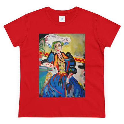 A Mulher by Amadeo de Souza-Carosa Women's Midweight Cotton Tee