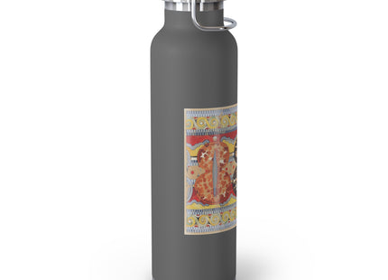 Reproduction of the Shield Frieze by Emile Gilliéron Copper Vacuum Insulated Bottle, 22oz