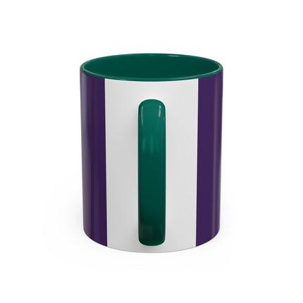 🎿❄️ The Winter Flower Skier Colorful Mug – Art Deco Alpine Fantasy