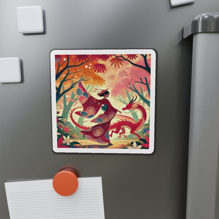 The Dragon Fairy’s Dance Die-Cut Magnets (5 Sizes)