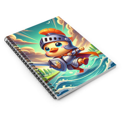 Valiant Duck Spiral Notebook - Ruled Line