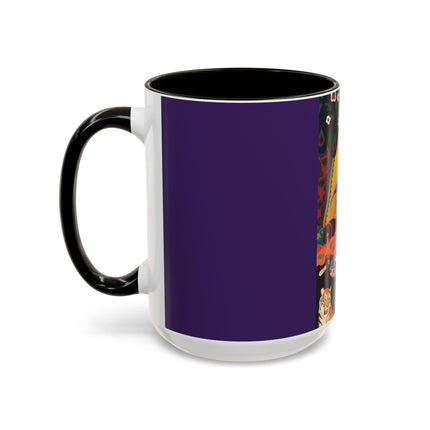 The Jewel Pavilion Colorful Mug (11oz, 15oz) – Royal Elegance, Peacock Beauty & Jewel-Toned Splendor