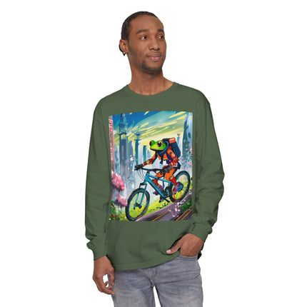 Cyberpunk Frog Long Sleeve T-Shirt